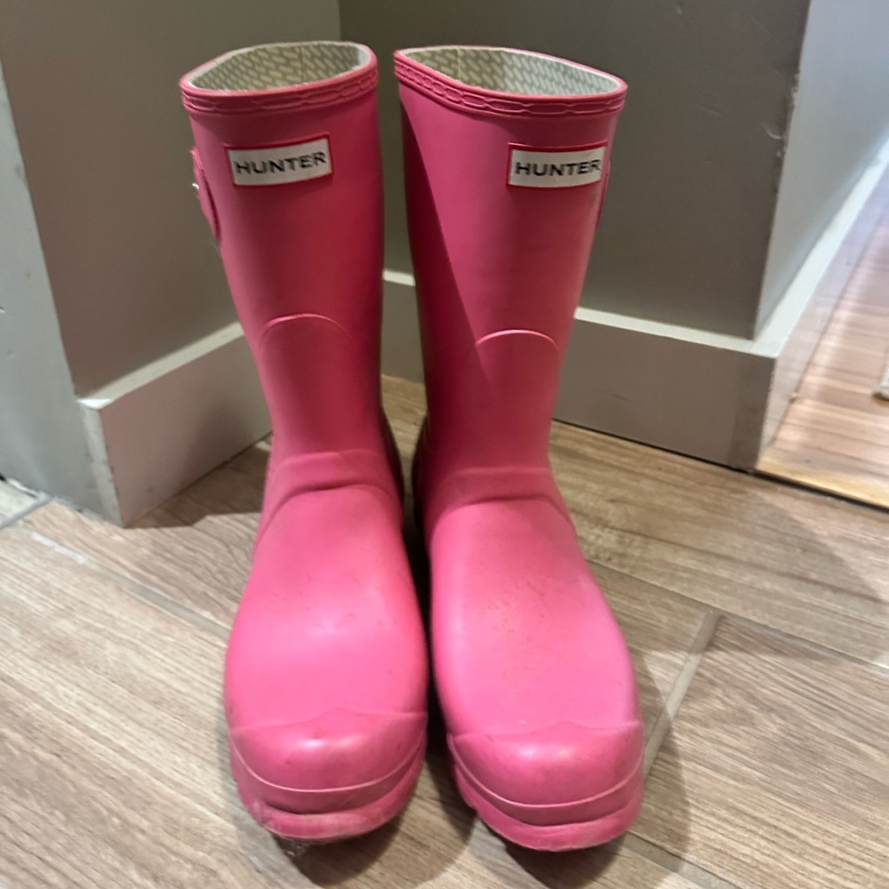 Hunter Pink Boots